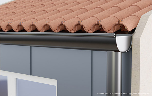ECOPIC Tile TR - Malleable grid to seal tiles